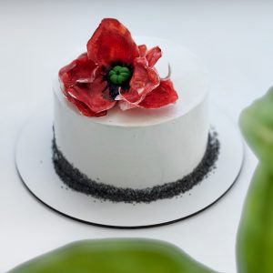 Торт мак вишня